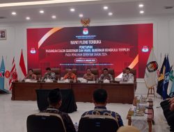 Rapat Pleno Terbuka KPU: Tetapkan Helmi Hasan dan Mian Resmi Pimpin Bengkulu Periode 2025-2030